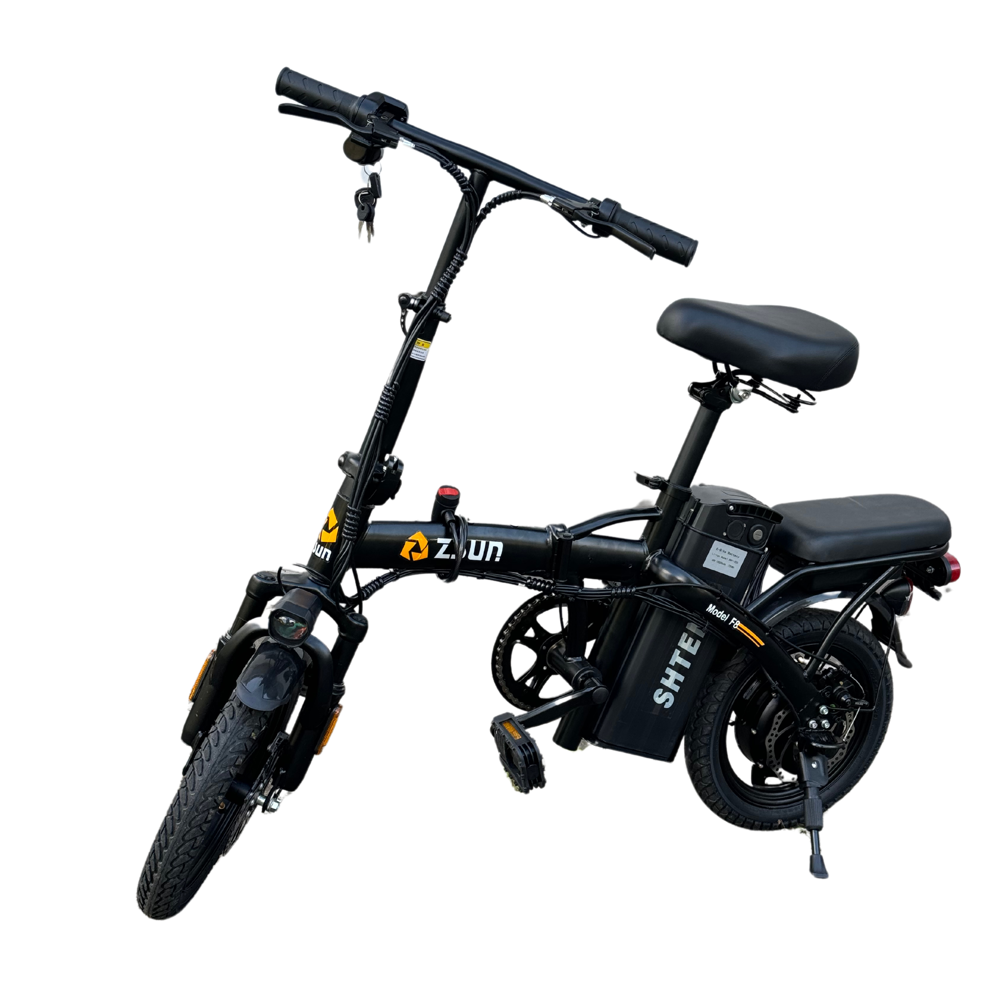Складной Электровелосипед Shtenli Zsun Model F8  6А   (25-30км, 26кг) 