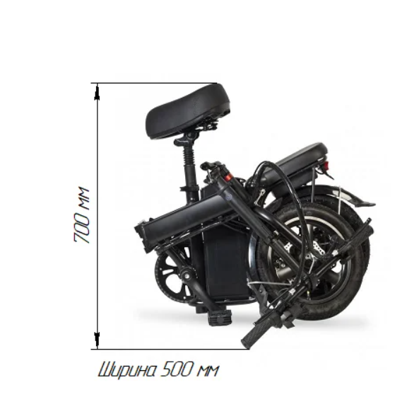 Складной Электровелосипед Shtenli Zsun Model F8  6А   (25-30км, 26кг) 