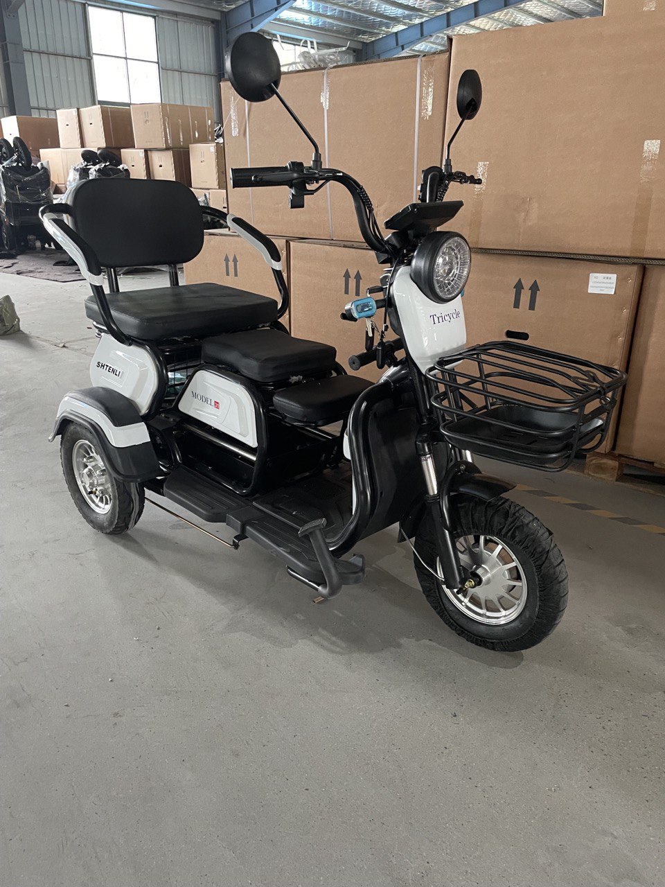 Электрический трицикл 48v12A Shtenli Model 31
