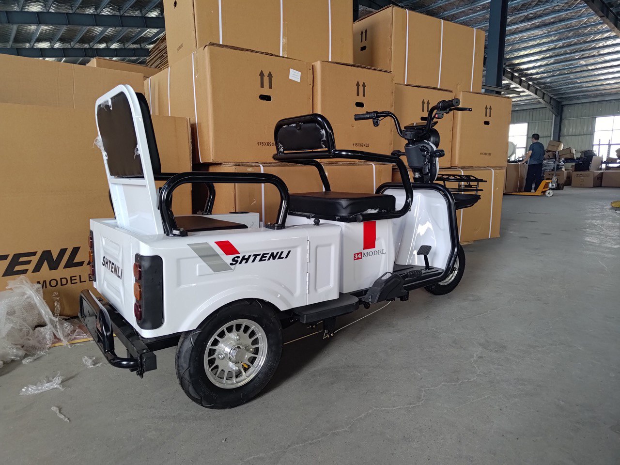 Электрический трицикл SHTENLI Model XL SLA 20Ач60В 