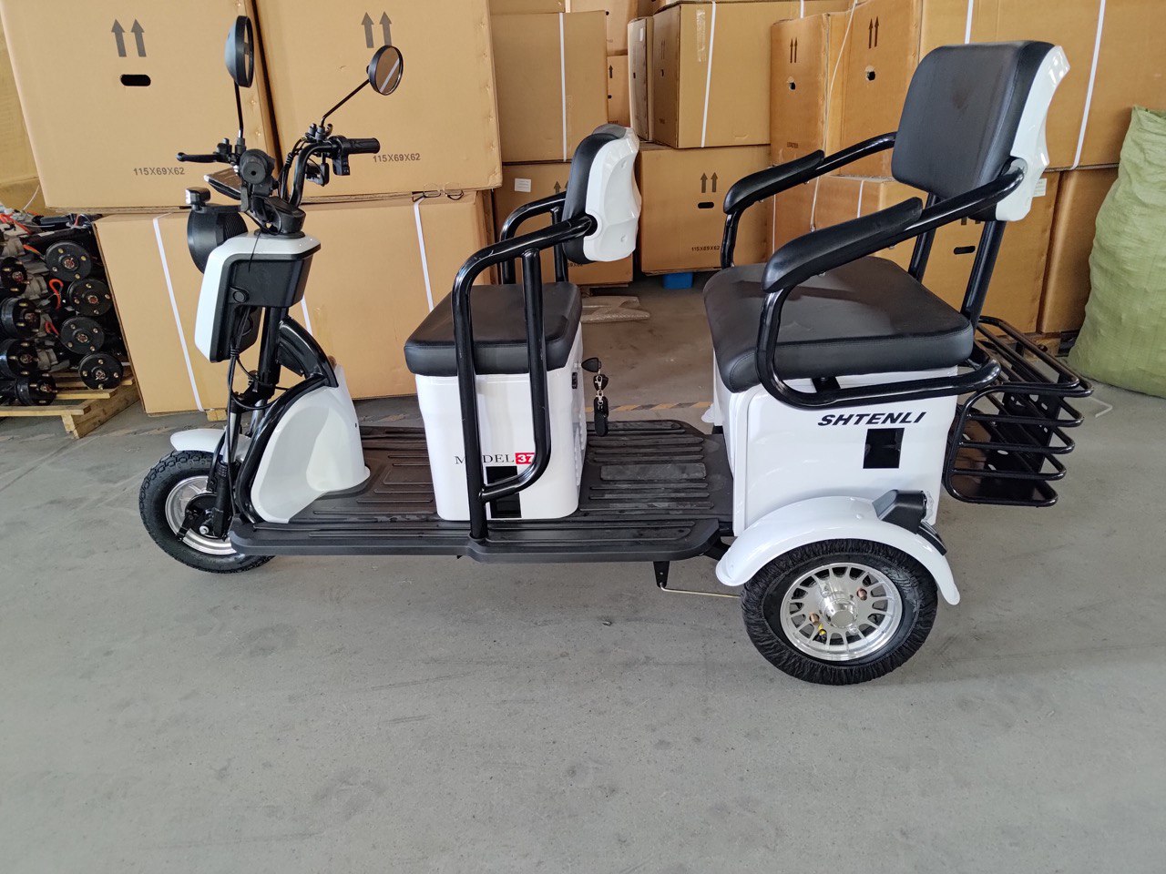 Электрический трицикл SHTENLI Model 37 SLA 20Ач48В